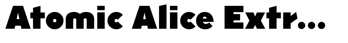 Atomic Alice Extra Black